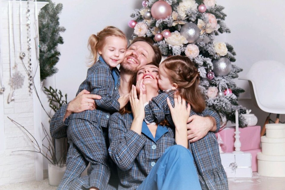 Семейная фотосессия в скандинавском стиле