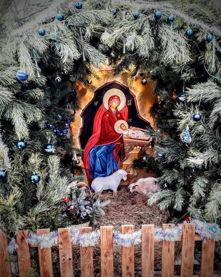 С Рождеством Христовым без надписи