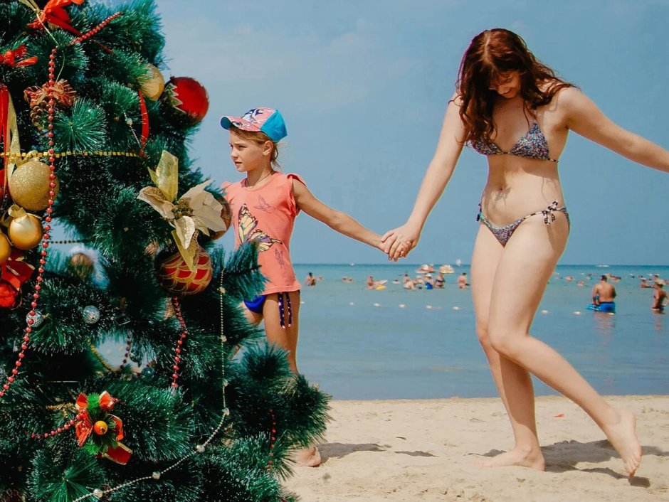 Новогодние праздники на побережье черного моря