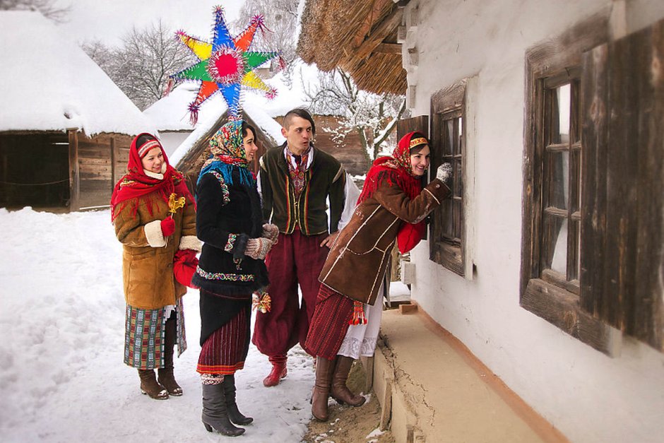 Народные гуляния на Рождество