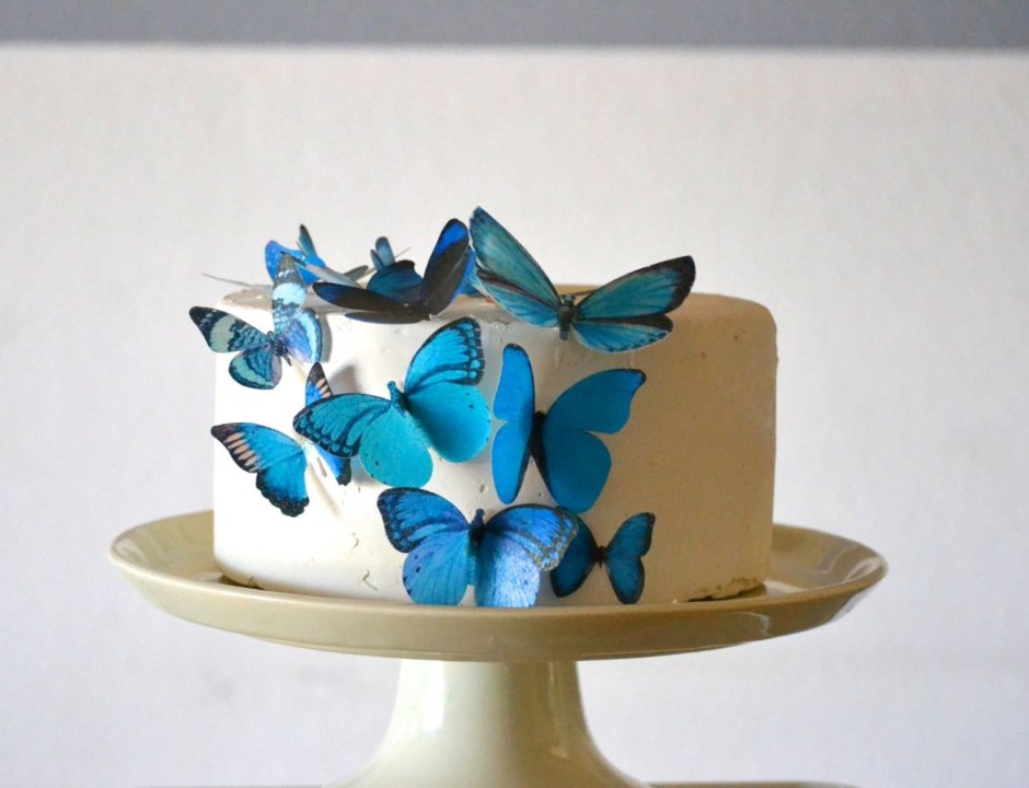 Тортик с бабочками