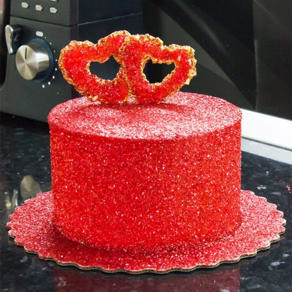 Торт на рубиновую свадьбу