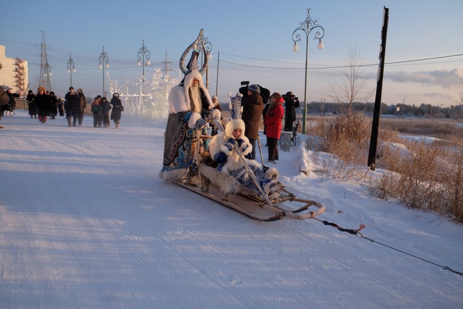 Ледяные фигуры Якутск