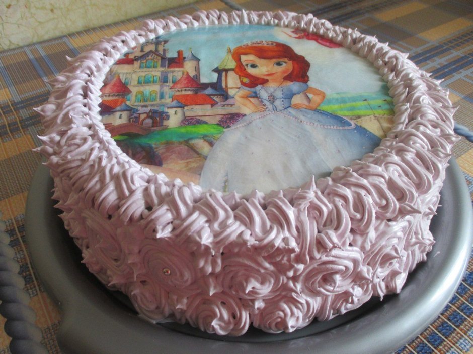 Торт для девочки 5 лет на день рождения принцесса София