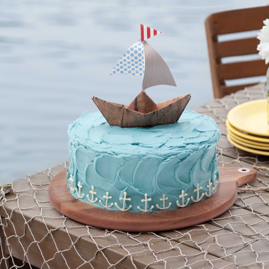 Ocean Style Cake