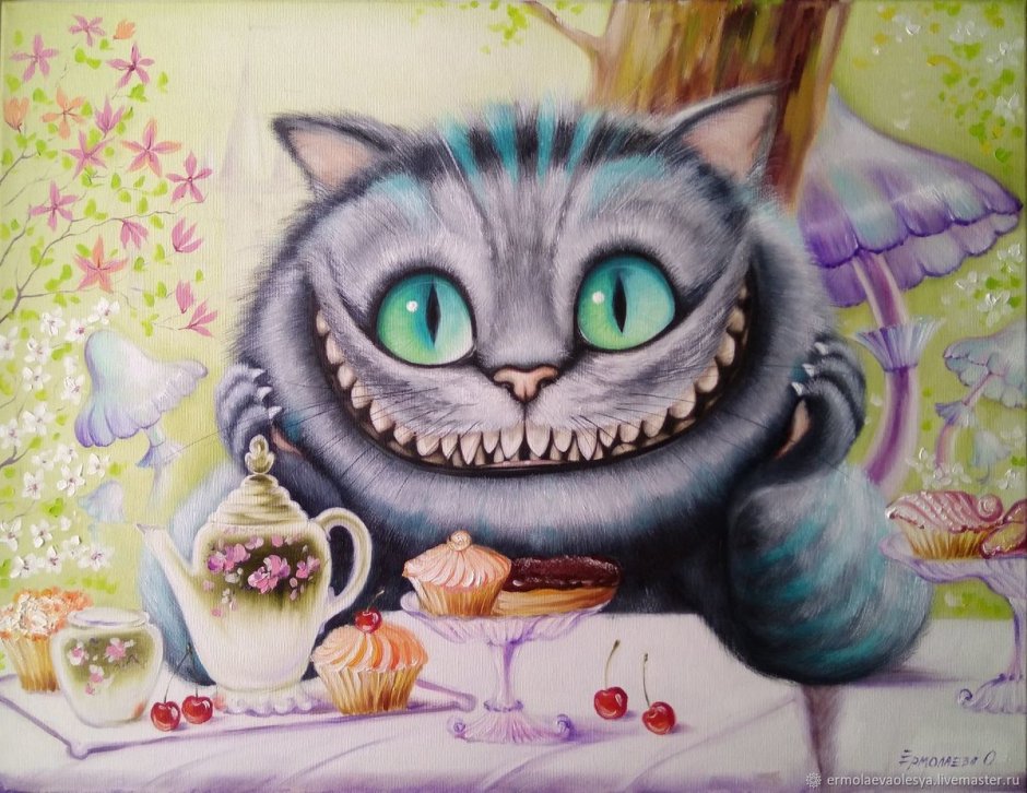 Торт улыбка Чеширского кота