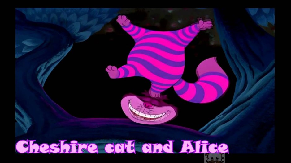 Алиса в стране чудес Чеширский кот