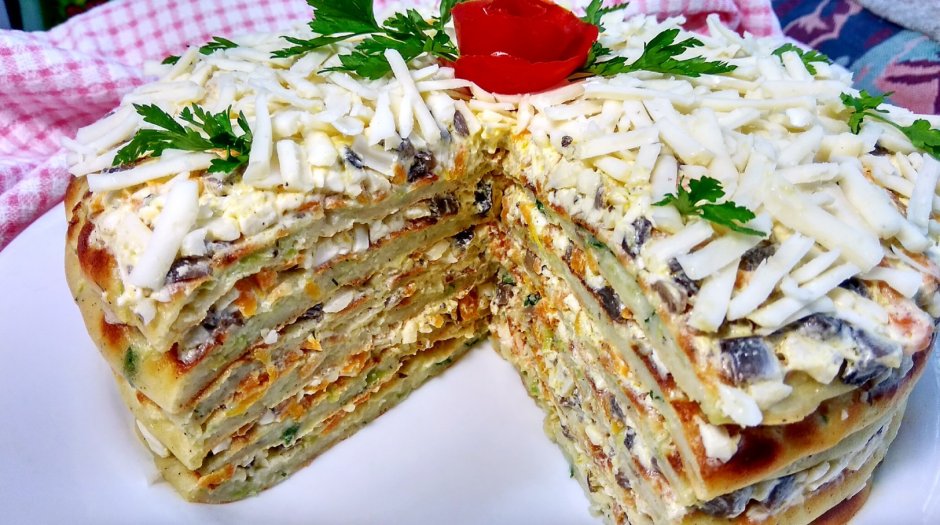Юлия Высоцкая печеночный торт