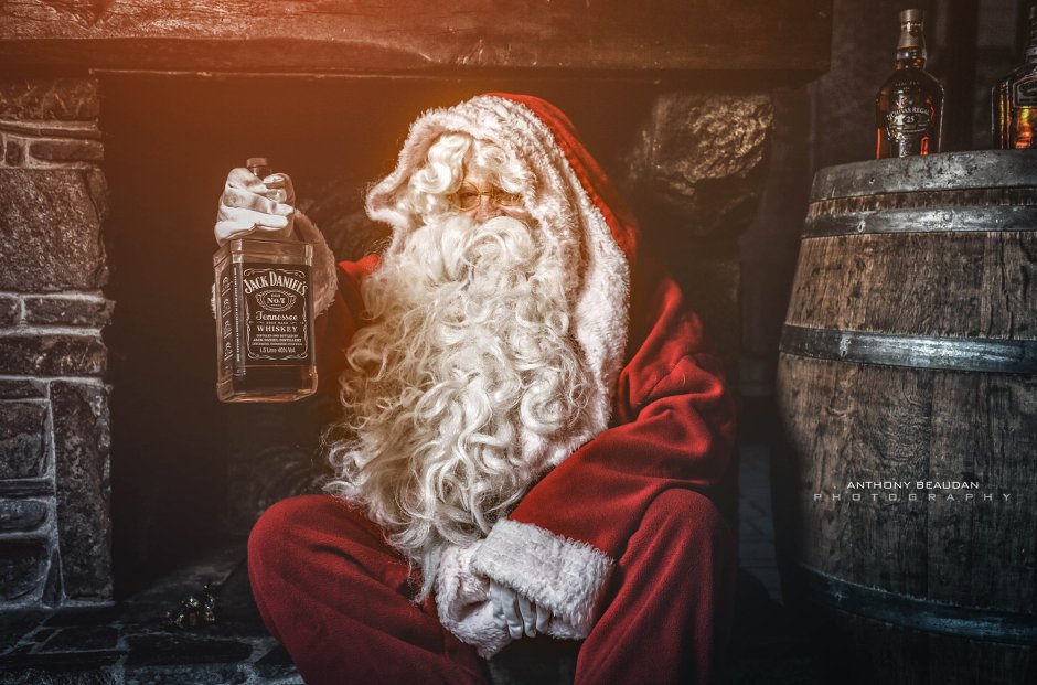 Рождество в Англии Санта Клаус