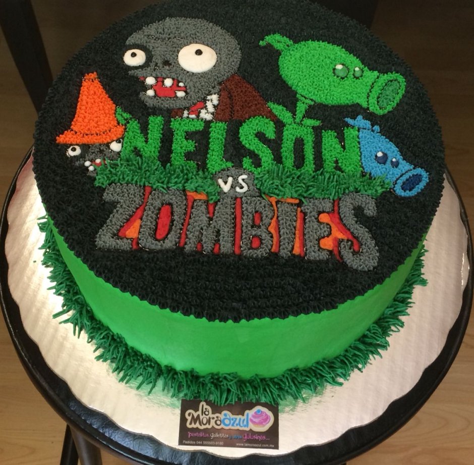 Торт Plants vs Zombies