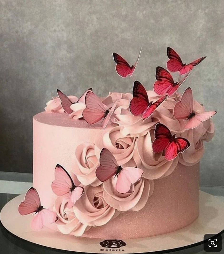 Бабочки для бумаги на торт