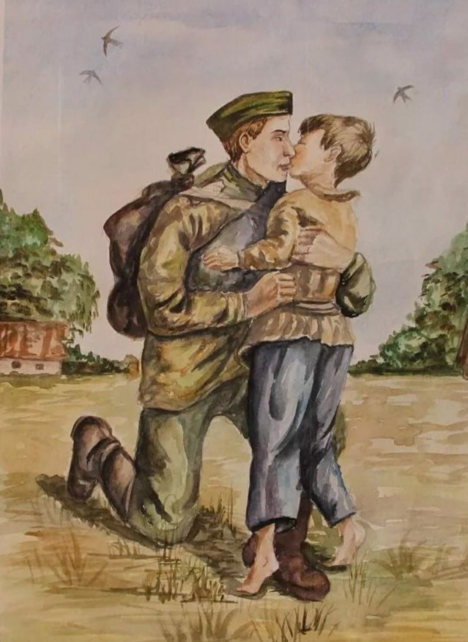 Иллюстрации на военную тематику