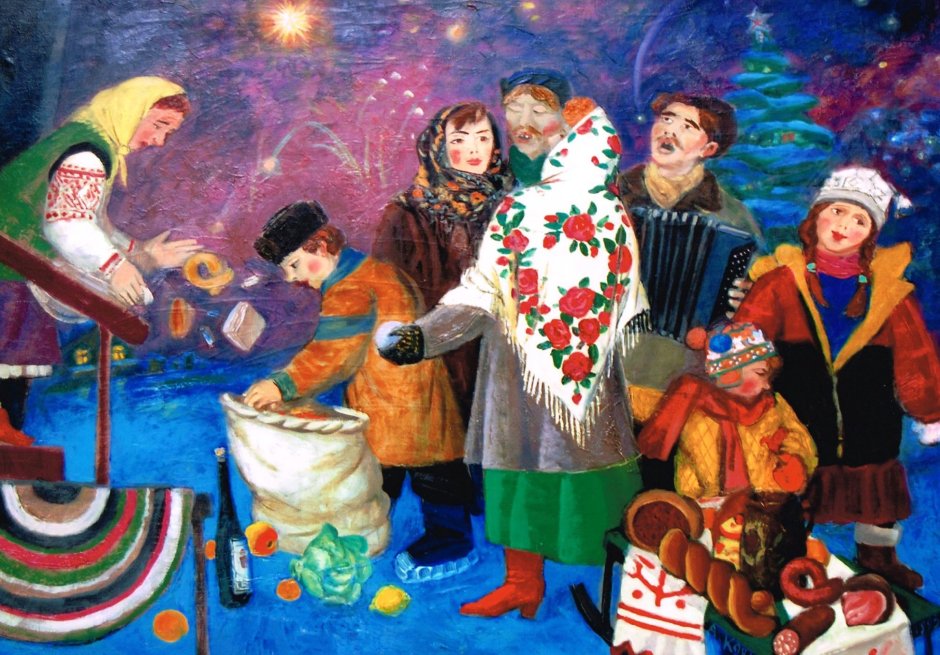 Геннадий Спирин художник зима