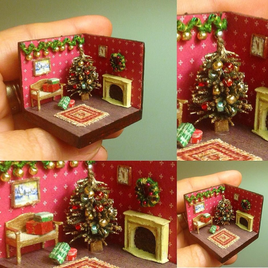 Рождественский румбокс миниатюра