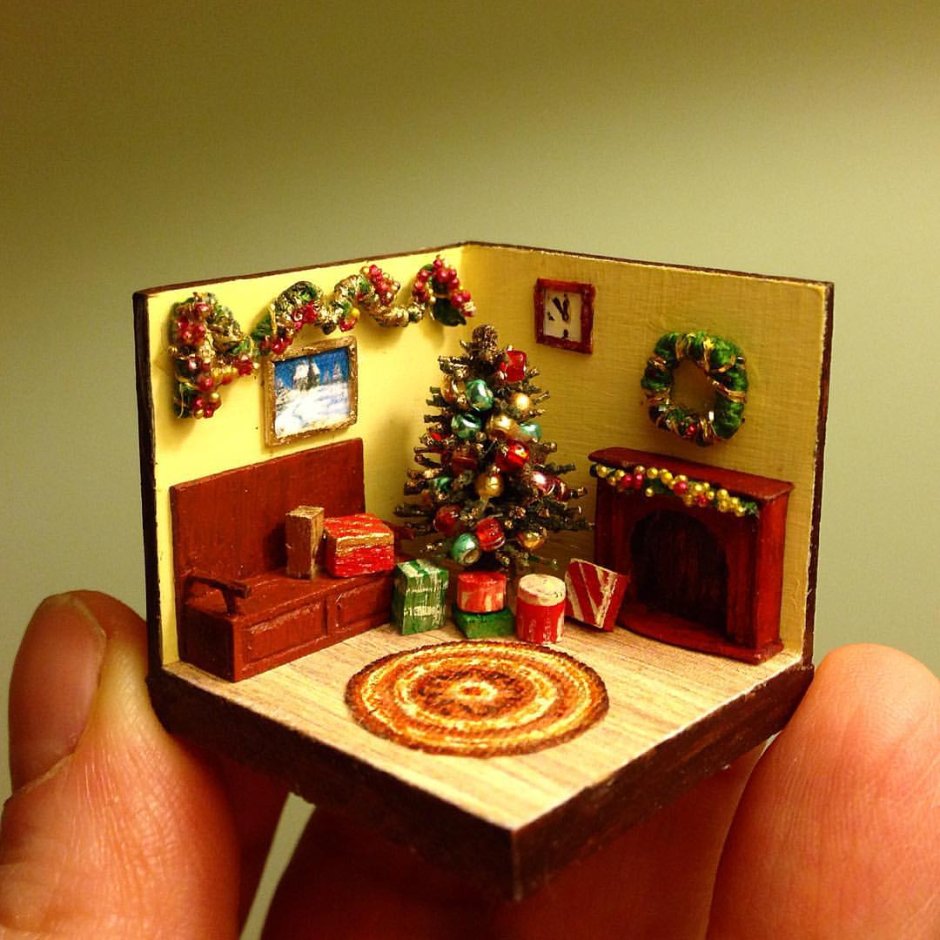 Рождественский румбокс миниатюра