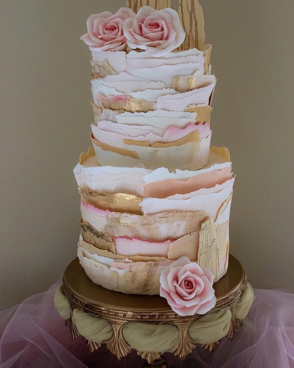Торт с башенками