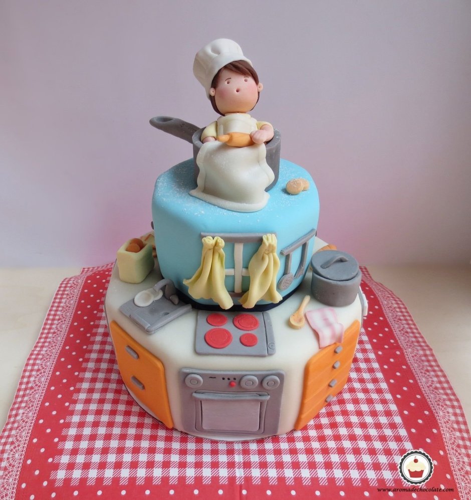 Торт для повара на день рождения