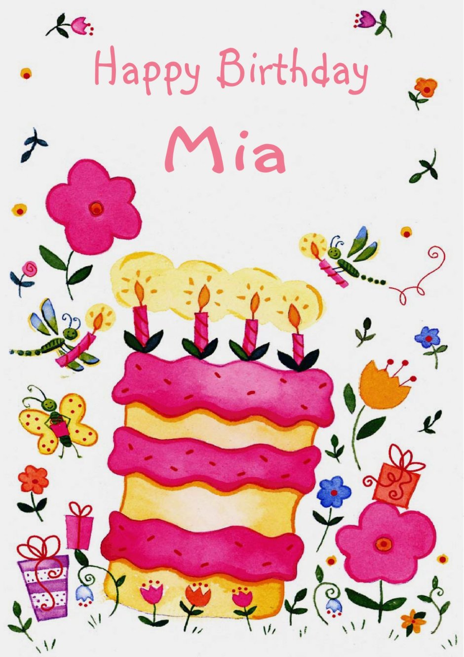 С днем рождения Мия