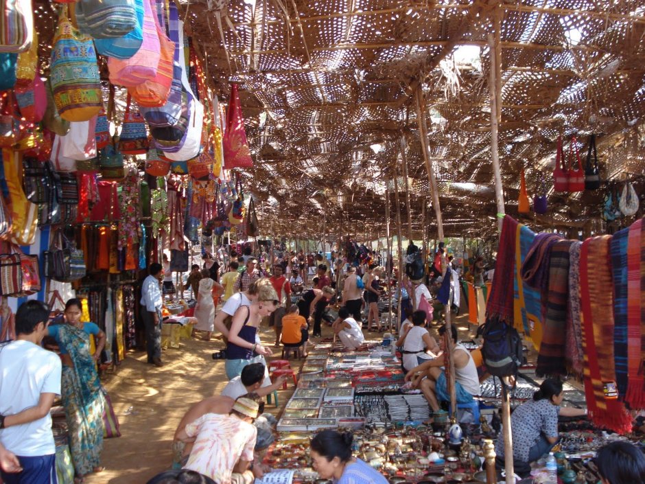 Рынок Анджуна Гоа