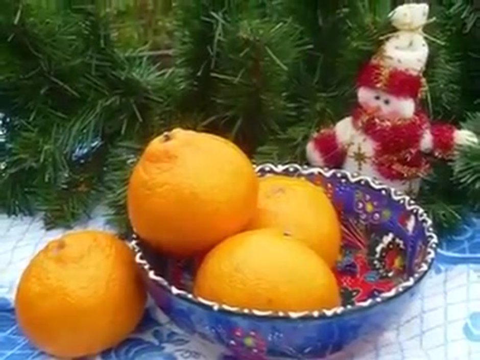 Украшение торта сушеными апельсинами