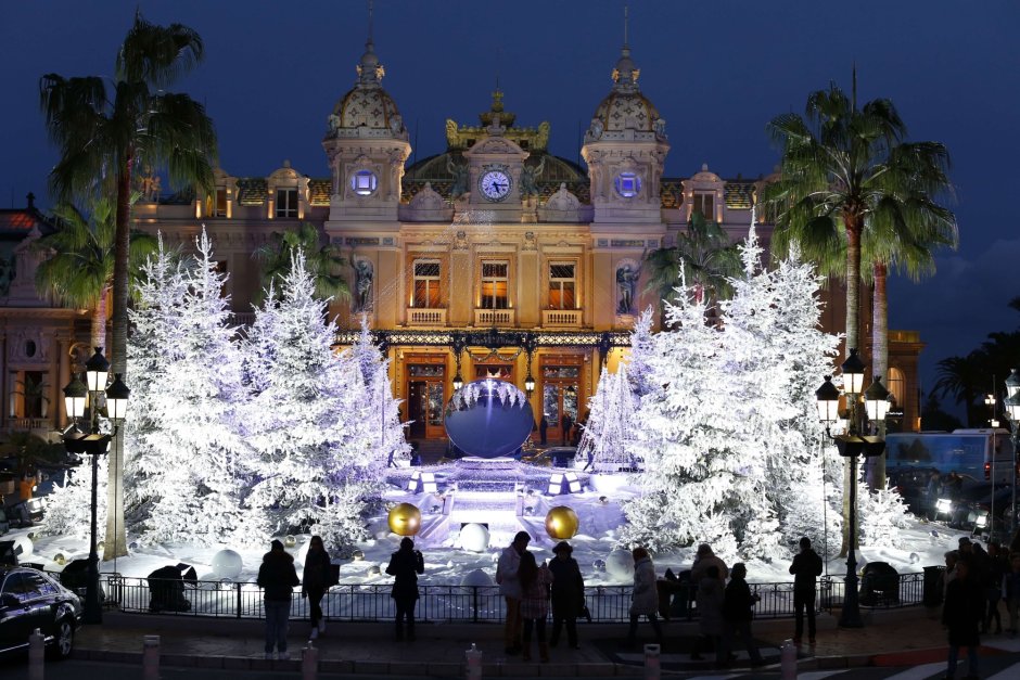 Монте Карло Монако в декабре