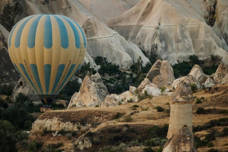 Воздушные шары в небе Каппадокия