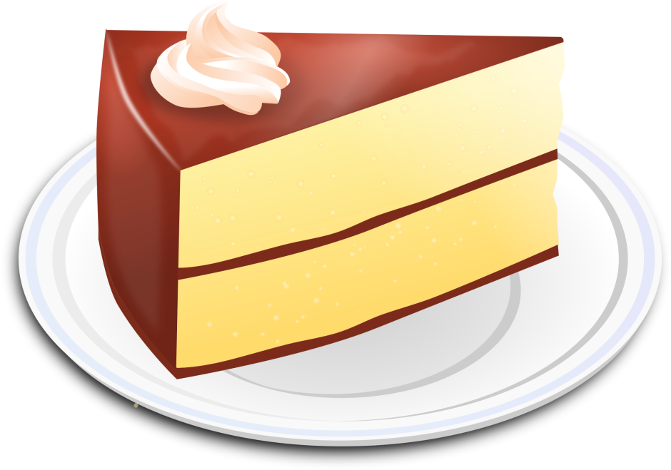Аппетитный кусочек торта