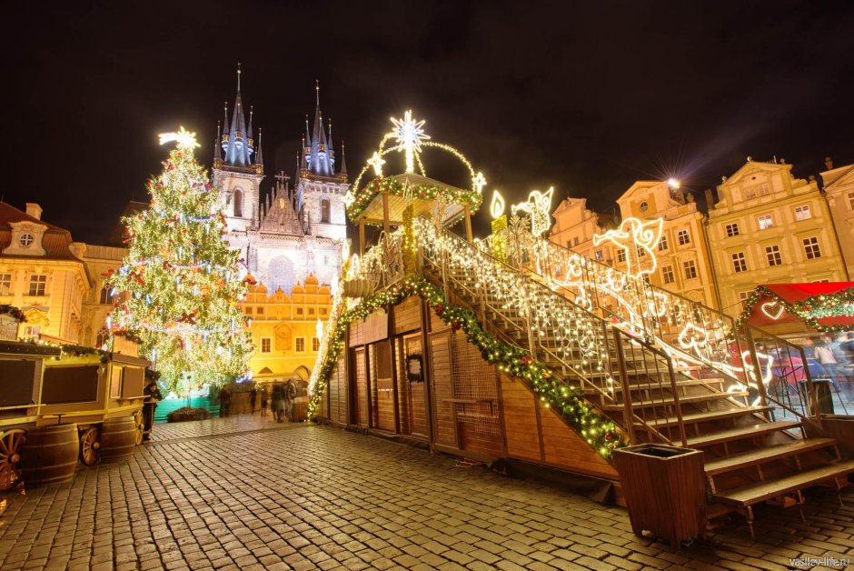 Прага нынче Рождество