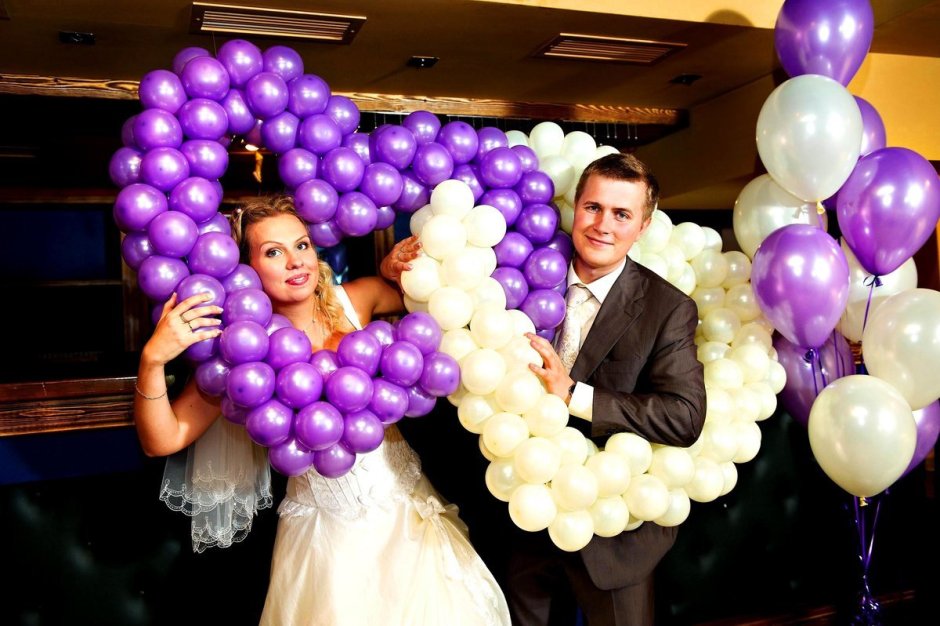 Конкурс с шариками воздушными на свадьбу