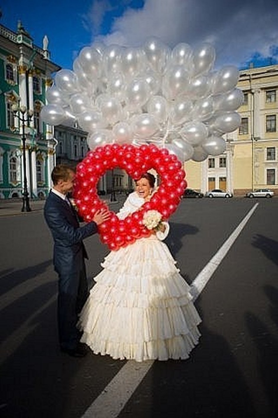 Букет из шаров для невесты