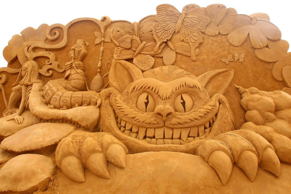 Скульптурное Песчаное искусство