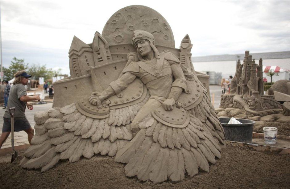 Комплекс песчаных скульптур Sandland (Турция)