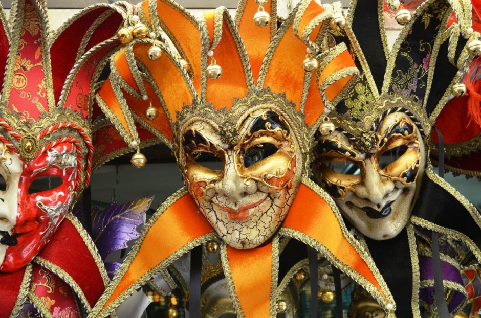 Маска Венеция для карнавала