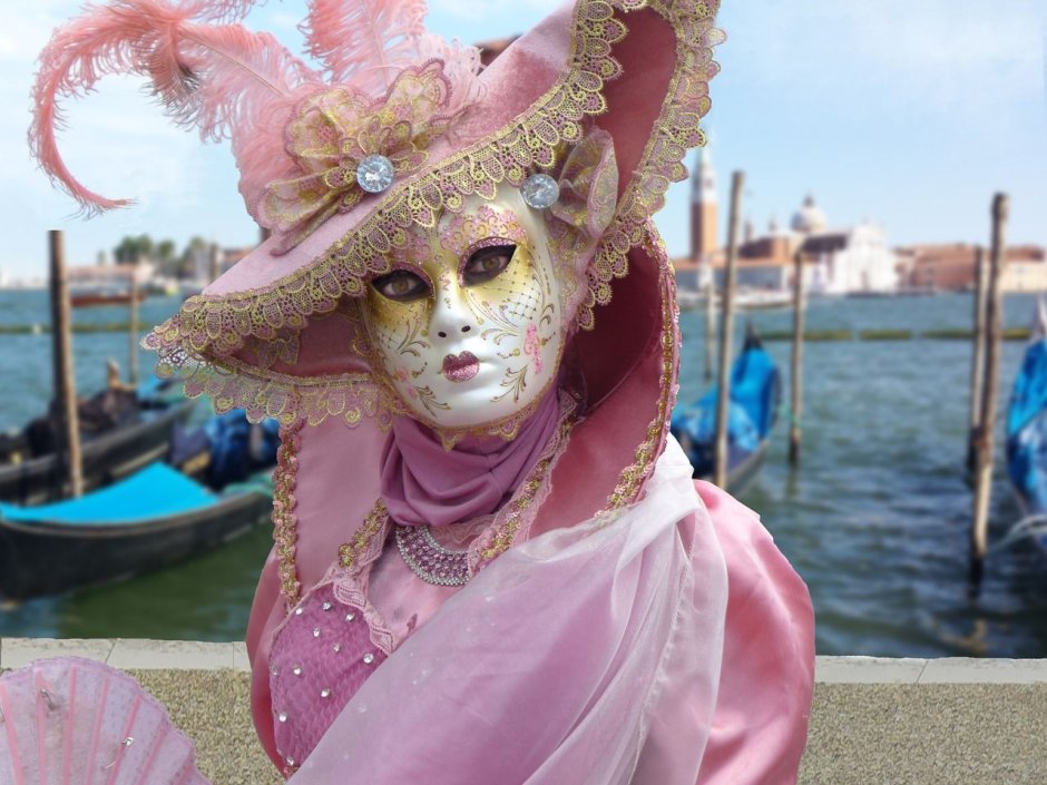 Венецианскаямаска - «венецианская дама»