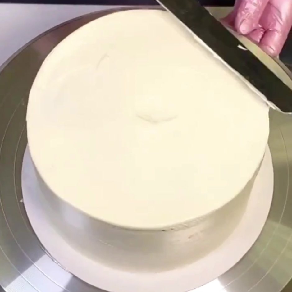 Декор бока торта
