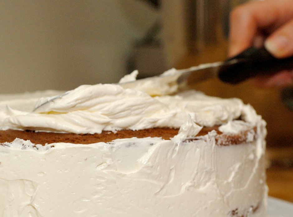 Регулируемый шпатель скребок для торта