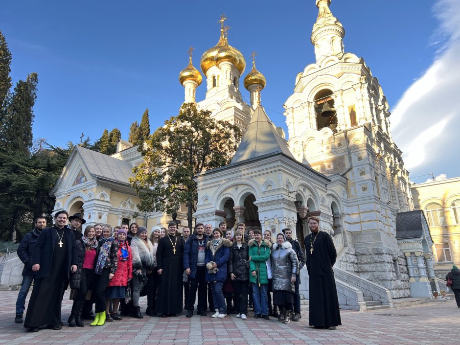 Праздник Пасхи в церкви