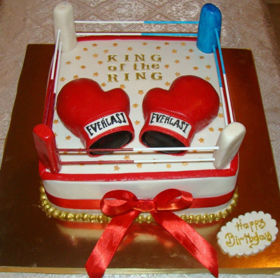 Торт боксеру на день рождения
