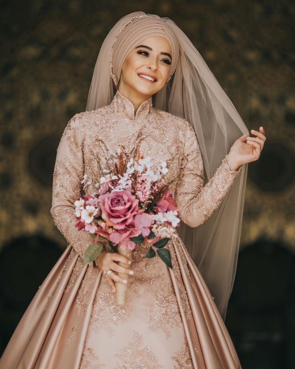Свадебные платья хиджаб пинтерес