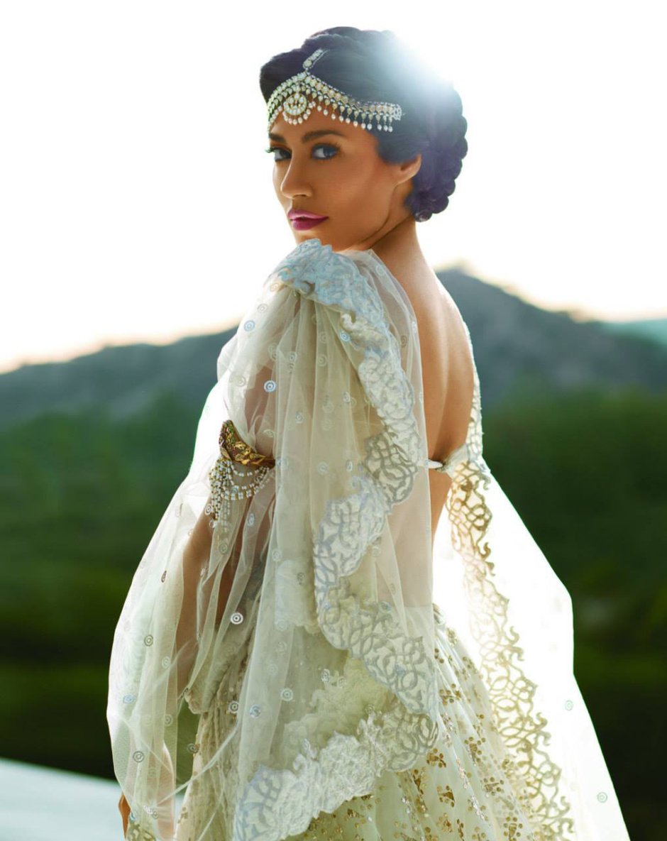 Свадебное платье в индийском стиле