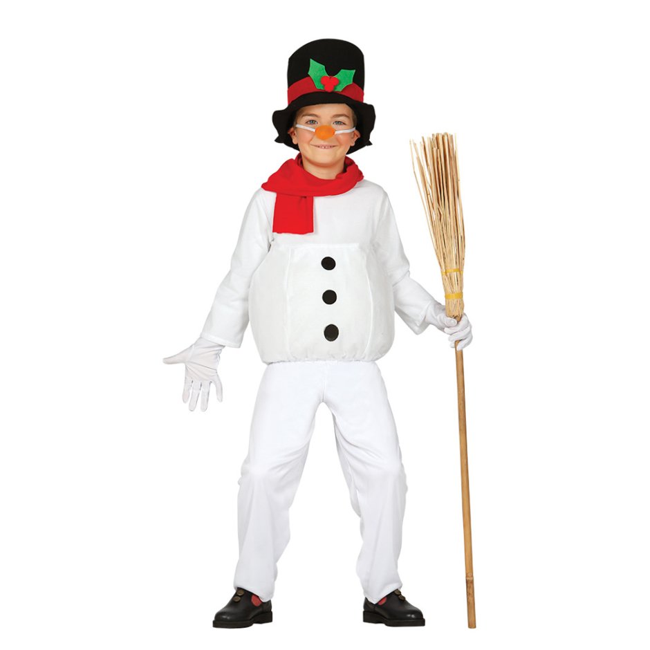 Снеговик костюм детский новогодний