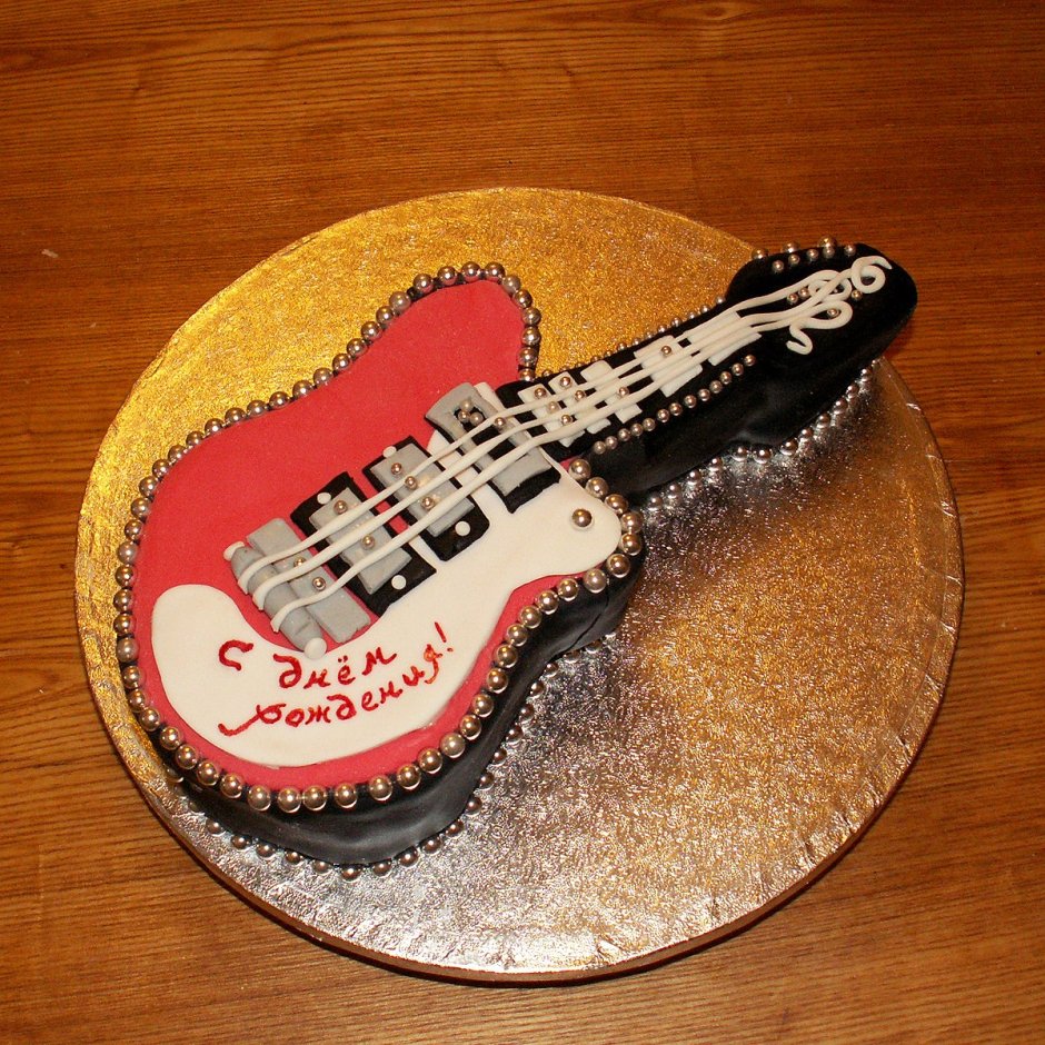 Торт гитаристу