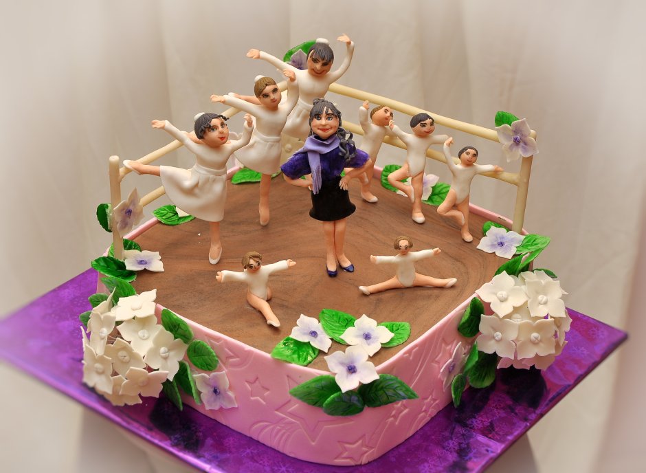 Торт для хореографического коллектива
