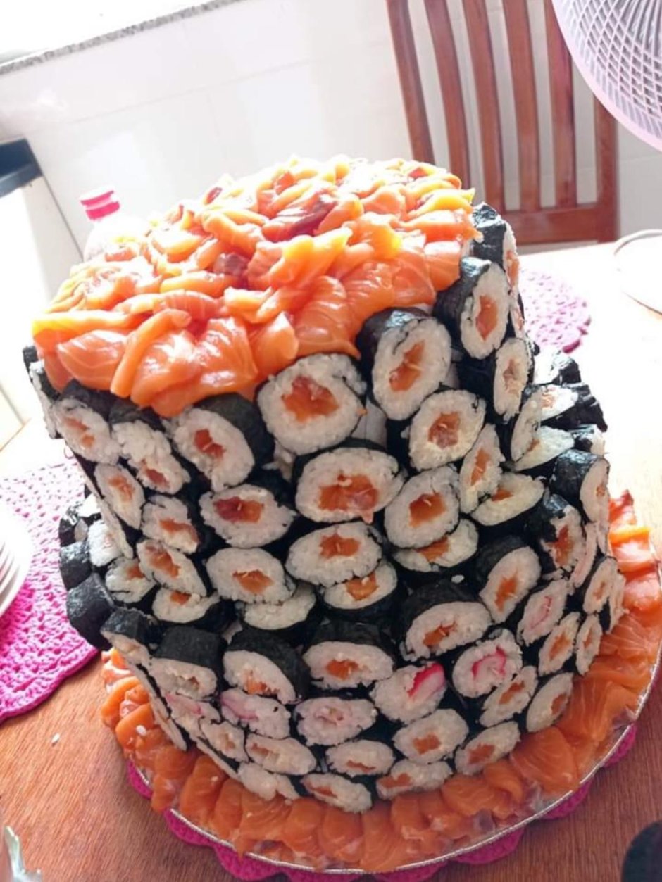 Торт прикольный суши
