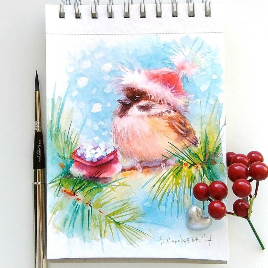 Wintertale Watercolor Christmas