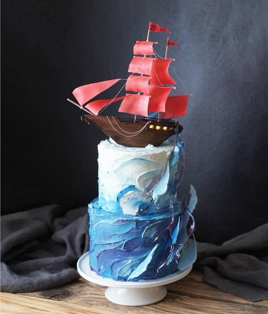 Десерты в морской тематике