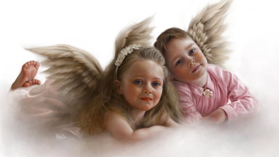 Ангелочки в небе