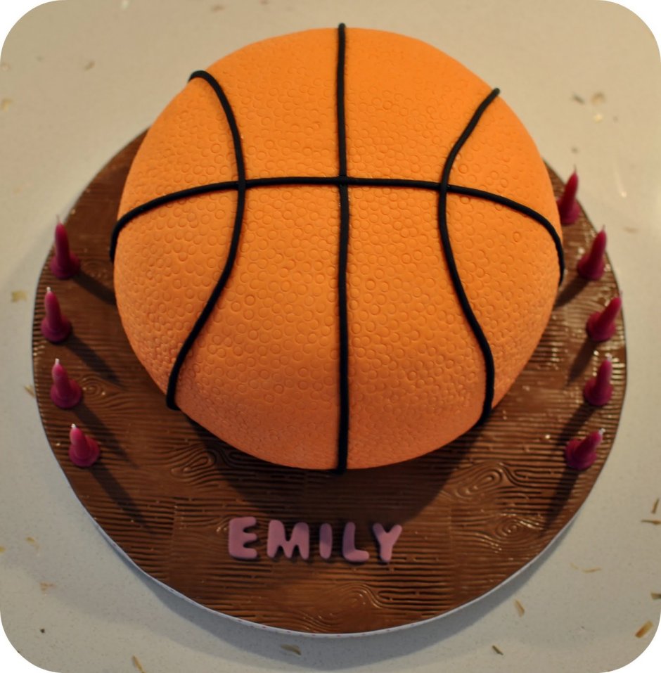 Торт баскетбольный мяч мастер класс