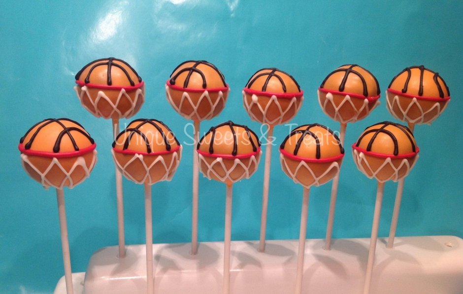 Мячики баскетбольные кейк попсы