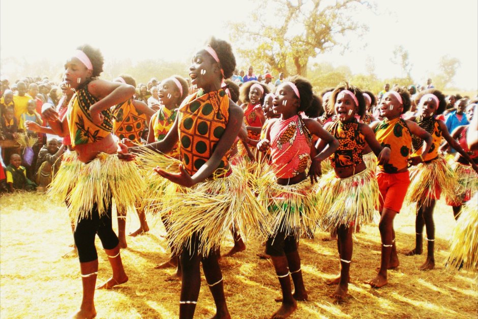 Племя Зулу в Африке